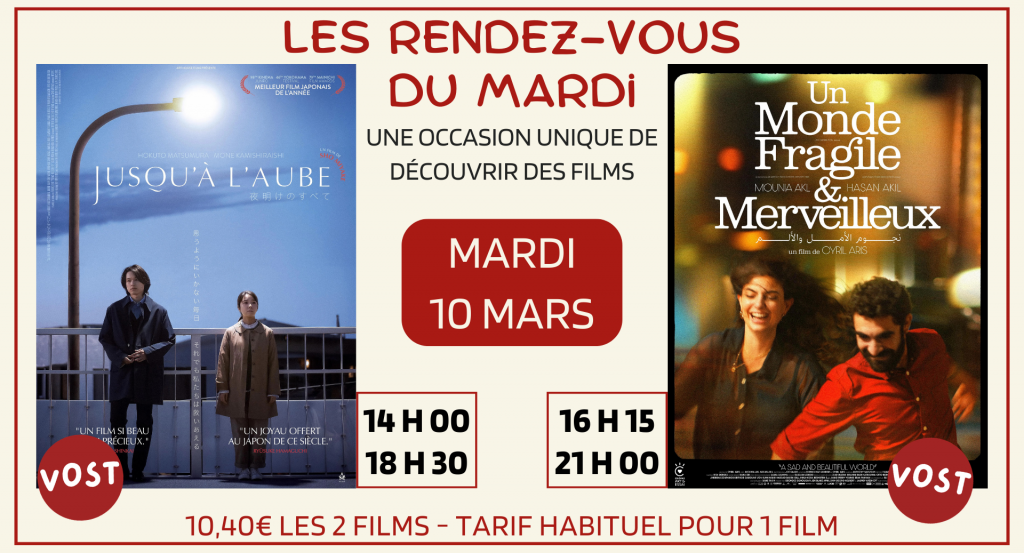 actualité rdv mardi 10/03