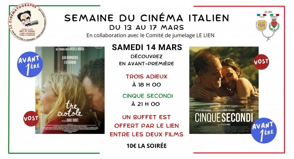 actualité SEMAINE CINÉ ITALIEN AVP SAM