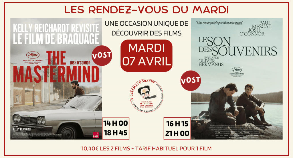 actualité RDV MARDI 07/04