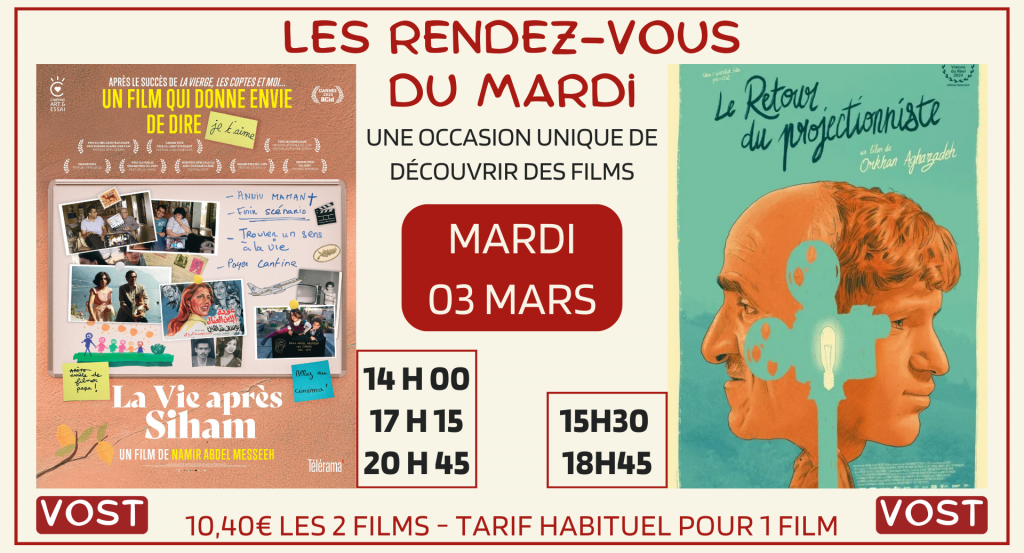 actualité rdv mardi 03/03